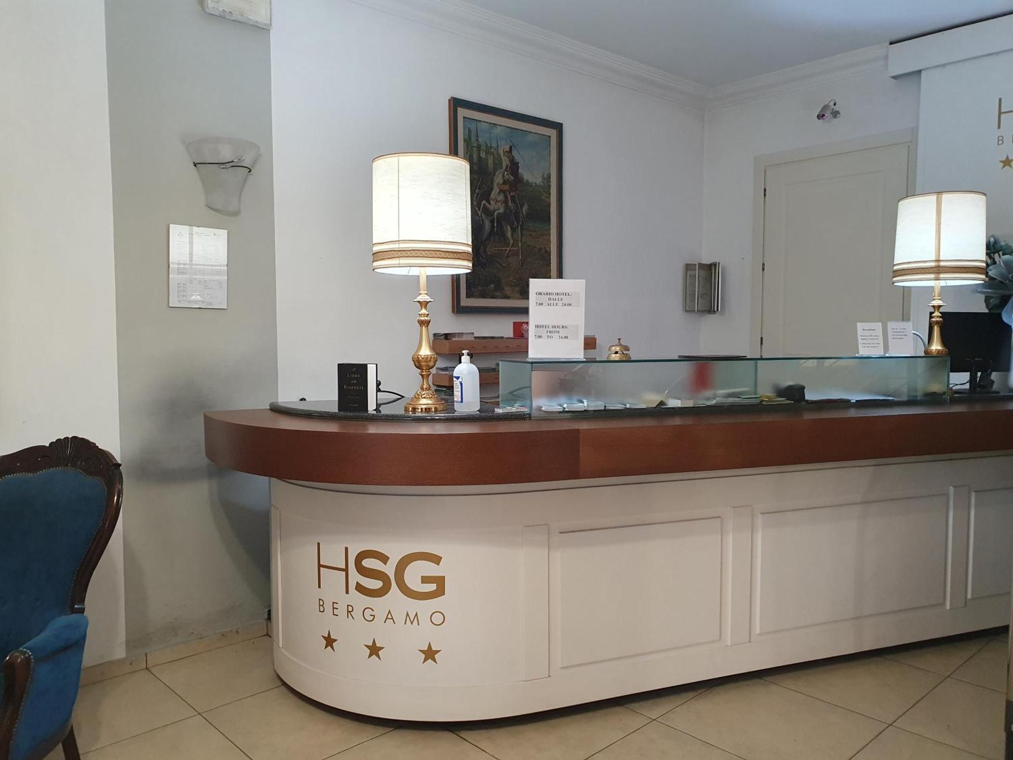 Hotel San Giorgio Бергамо Екстер'єр фото
