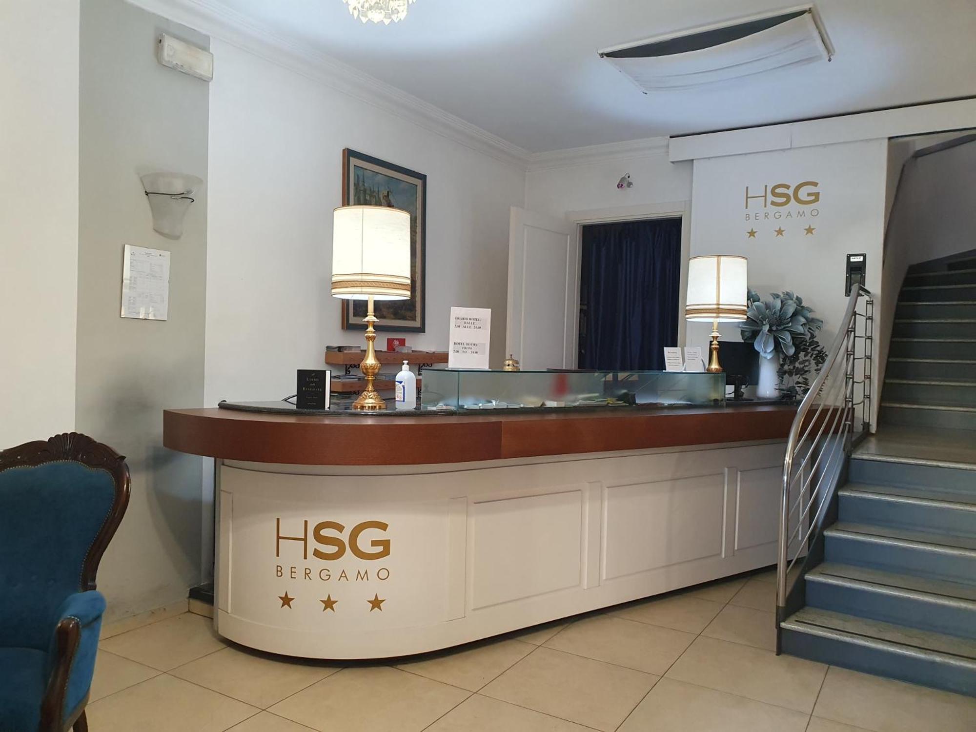 Hotel San Giorgio Бергамо Екстер'єр фото